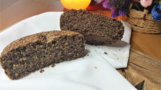 How to Make Flaxseed Bread in 2 minutes without Flour Yeast or Sugar [upl. by Moulton410]