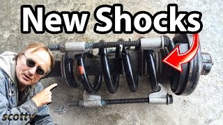 How to Replace Shock Absorbers to Fix Car Clunks [upl. by Aicilif]