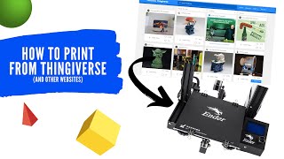 How to Print from Thingiverse [upl. by Jammin448]