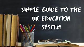 Guide to the UK Education System  A Simple Explanation [upl. by Anoved811]