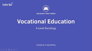 Vocational Education [upl. by Orlantha525]