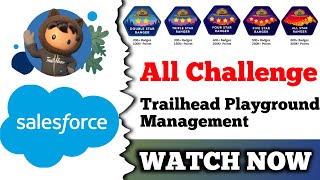 Trailhead Playground Management  Salesforce Trailhead  All Challenge [upl. by Hairacaz407]