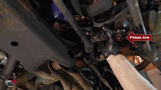 Changing Out a Power Steering Gear Box [upl. by Joselow]