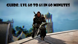 BDO Leveling 60 to 61 in 60 minutes Guide [upl. by Saibot]