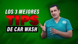 3 consejos ESTRATÉGICOS para el EXITO de tu car wash [upl. by Nivlad]