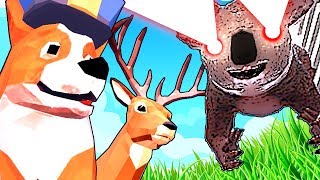 We Forced SECRET BOSSES To FIGHT And It Was An EPIC BATTLE in DEEEER Simulator Deer Sim New Update [upl. by Reinhart]