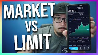 Market Order vs Limit Order EXPLAINED investing for beginners [upl. by Aleira374]