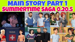 Main Story Part 1 Summertime Saga 0205  Summertime Saga Main Storyline [upl. by Ynaffik270]