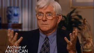 Phil Donahue on interviewing Albert Speer EMMYTVLEGENDSORG [upl. by Art]