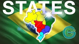 The states of Brazil explained Geography Now [upl. by Shaya408]