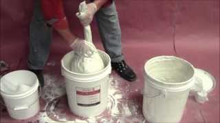 DRY MIX Veneziano  How to  Vasari Plaster [upl. by Yonit691]