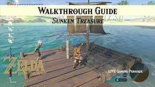 Breath of the Wild  Sunken Treasure Main Side Mission [upl. by Adnof]