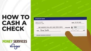 How to cash a check with Money Services [upl. by Anisor627]