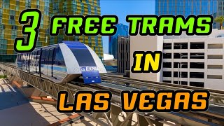 Free Trams in Las Vegas [upl. by Lem]