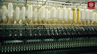 Textile Manufacturing Process [upl. by Lahcear]