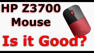 HP Z3700 stylish wireless mouse review unboxing connecting testing [upl. by Assenov250]