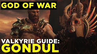 God of War Gondul the Valkyrie Boss Fight Guide [upl. by Avert]