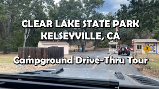 Clear Lake State Park Kelseyville CA  Full Tour [upl. by Aniger385]