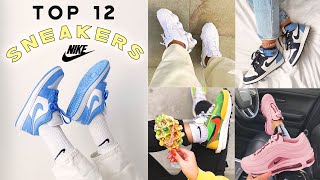 TOP 12 NIKE SNEAKERS FOR WOMEN 2021 [upl. by Winthrop]