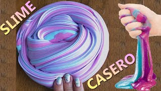 COMO HACER SLIME FACIL 1 INGREDIENTE  SIN BORAX [upl. by Noah]