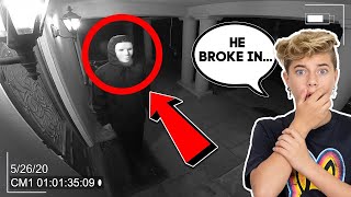 He broke into my houseLIVE FOOTAGE  Gavin Magnus [upl. by Trebma120]