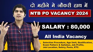 Nainital Bank PO Recruitment 2024  Full Details  Notification out [upl. by Ecinerev]