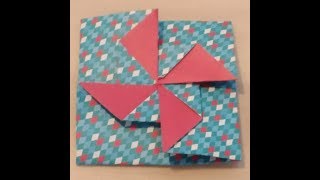 Origami pliage papier enveloppe [upl. by Viole638]