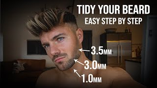 Easy amp Effective Beard Tidying Tutorial [upl. by Monia16]