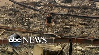 More than a quarter million displaced because of California fires [upl. by Aihsenet]