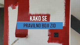 Uradi sam Postupak bojenja zidova [upl. by Elvera]