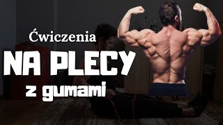 5 ĆWICZEŃ NA PLECY Z GUMAMI [upl. by Evelunn633]