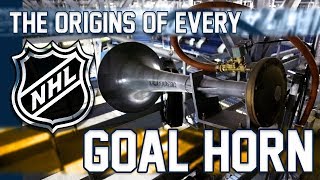 The Origins of Every NHL Goal Horn [upl. by Wickman599]