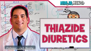 Thiazide Diuretics  Mechanism of Action Indications Adverse Reactions Contraindications [upl. by Cassandry]