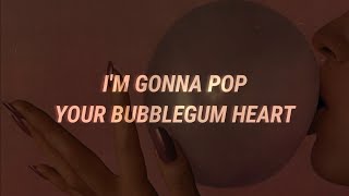 Bubblegum B  Clean Lyrics  Marina And The Diamonds [upl. by Jecho798]