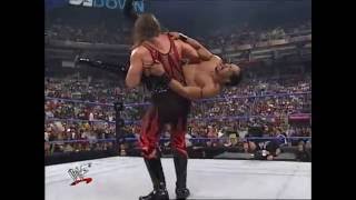 WWE  Chris Benoit and Kane vs The Acolytes  SmackDown 1492000 [upl. by Erodroeht]