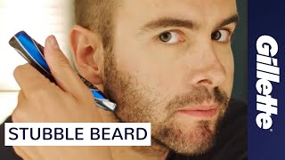 Beard Trimming How to Maintain Scruff and Stubble  Gillette STYLER [upl. by Samuela769]