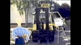 Forklift Pedestrian Safety  Training Video [upl. by Essiralc]