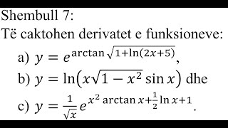 Shembull 7  Derivatet [upl. by Enilhtak]