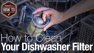 How To Clean Your Dishwasher Filter [upl. by Vallonia]