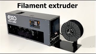 Filament Extrude Exo Extruder [upl. by Ilellan]