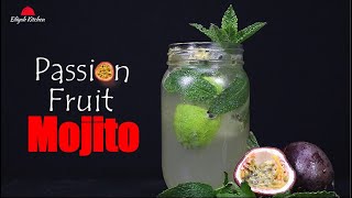 Passion Fruit Mojito  Summer Mocktail Recipes [upl. by Daph853]