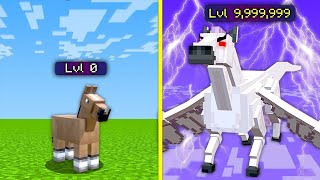 minecraft but i took horses way too far [upl. by Sinnod]