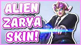 Overwatch  NEW ALIEN ZARYA SKIN Sinatraa MVP Zarya Skin [upl. by Mateusz]