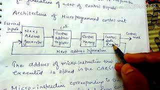 Microprogrammed control unit lecture25coa [upl. by Aidaas]