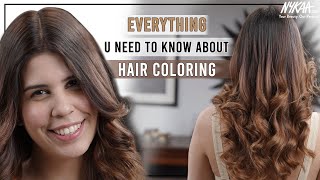 Hair Colouring QampA  Everything You Need To Know About Hair Colouring  Nykaa [upl. by Born]