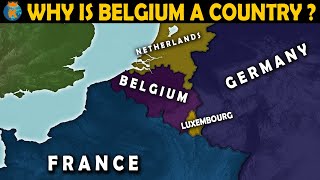 Why is Belgium a country  History of Belgium in 11 Minutes [upl. by Ahsiekal]