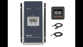 EPEVER 100 Amp MPPT Solar Charge Controller 200V PV Input Negative Ground Work  Overview [upl. by Omoj]