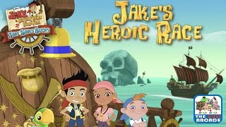 Jake and the Neverland Pirates Jakes Heroic Race  Save Bucky Disney Junior Games [upl. by Joy]