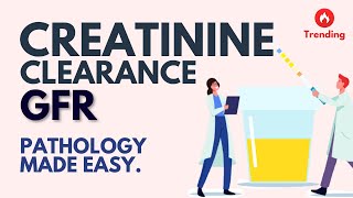 Creatinine Clearance in under 5 mins l GFR l Pathology Made Easy [upl. by Ahsak]