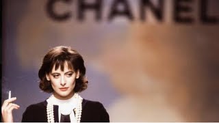 80s Chanel by Karl Lagerfeld  Ines de la Fressange runway compilation HD [upl. by Townie373]